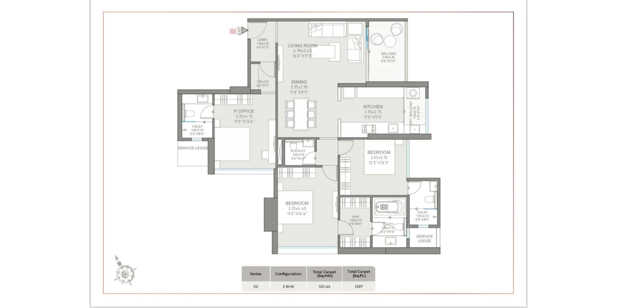 Venkatesh Laurel Floor Plan