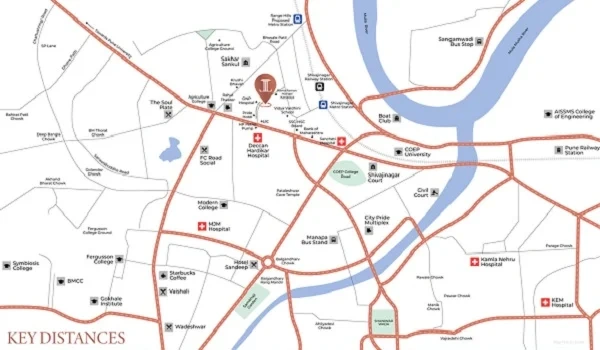 Venkatesh Laurel Location Map